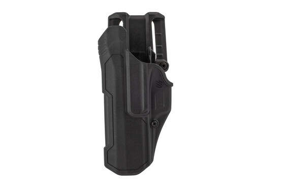 Blackhawk T-Series L2 Duty NL Left Hand Holster Fits SIG Sauer P320/250 in Black features Polymer material